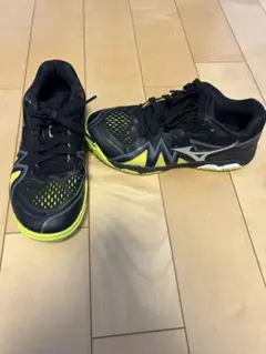 卓球　シューズ　MIZUNO ミズノ ウェーブメダル　22.5 ジュニア