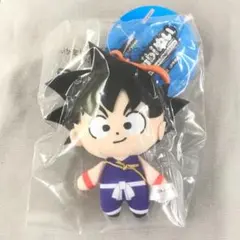 ドラゴンボール プラフックつきChibiぬいマスコット 孫悟空 少年期