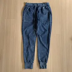 GU デニムジョガーパンツ レディース　S