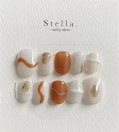 ネイルチップ ハンドメイド　結婚式　お呼ばれ