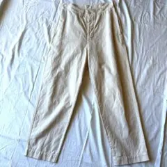 MHL. マーガレットハウエル　コットンリネン　テパードパンツ　サイズ2