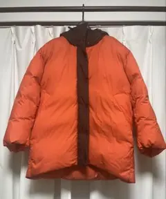 UNIQLO MARNI コラボ ダウンジャケット Mサイズ オレンジ・ブラウン