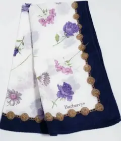 Burberrys フラワープリント ハンカチ