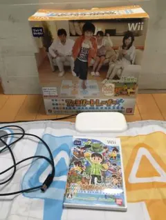 Wii ファミリートレーナー　ソフト＋専用コントローラセット