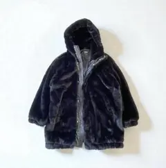 美品★ZARA オーバーサイズフェイクファーコート