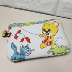 と～てもかわいい♡ハンドメイドポーチ♡少し大きめ