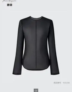 ユニクロ UNIQLO シアークルーネックT XLマメクロゴウチ