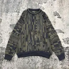 XL COOGI クージー 3D立体ニット ビックシルエット vintageのサムネイル
