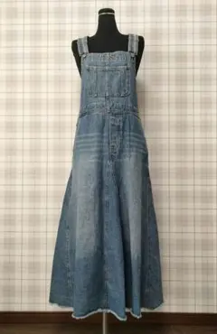 Le Denim SLOBE IENA❁ボリュームフレアジャンパースカート❁38