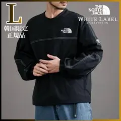 韓国限定✨ M ノースフェイス ALBANY EX CREWNECK ロンT 黒 - メルカリ