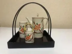 花柄調味料入れセット