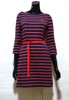 BURBERRYLONDON バーバリーロンドン 七分丈コットンワンピース 38