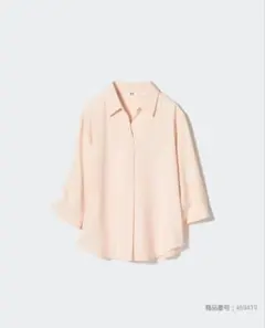 【UNIQLO】レーヨンスキッパーブラウス　7分袖