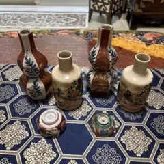 和風陶器酒器4個セット