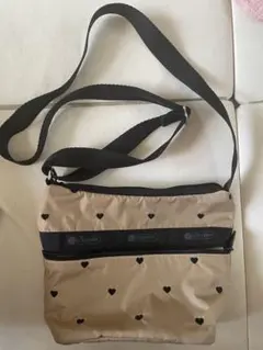 レスポートサック　ハート柄　ショルダーバッグ