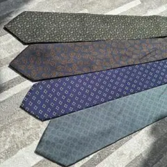 ネクタイセット 多彩なデザイン 4本