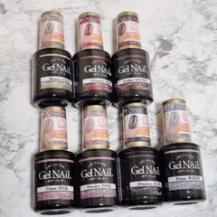 品薄・12月下旬発売新作セリアフラッシュジェルネイル7色セット