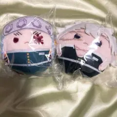 鬼滅の刃 宇髄天元 不死川実弥 ふわコロりん ぬいぐるみ マスコットキーホルダー