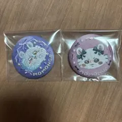 ちいかわ　刺繍缶バッチ2 モモンガ　ラッコ　3種類セット