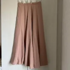 ロングスカート　ピンク　NATURAL BEAUTY BASIC サイズXS