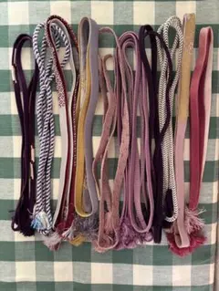 【中古】帯締め 10本セット 匿名配送