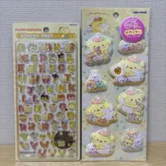 【正規品】ボンボンドロップシールもーっともっちりシール ポムポムプリン2枚セット