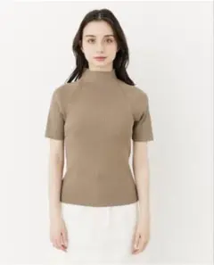 ウォッシャブルHN HALFSLV knit TOPS