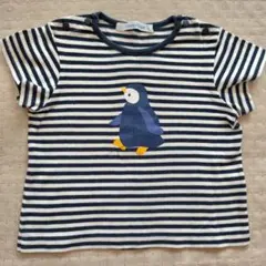 USED☆ファミリア　Tシャツ　80cm　ペンギン