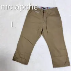 【エムシーアパッシュ】ベージュ チノパン Lサイズ クロップド丈 k3238