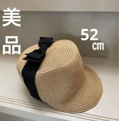 [상태좋음] ✴ ︎ 여아 ♡ 캡형 ✴ ︎ 리본 스타일 ✴ ︎ 밀짚모자 ✴ ︎ 52cm ✴ ︎