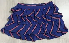 JENNI フリルスカート風 ストライプ キョロット140cm〜150cm