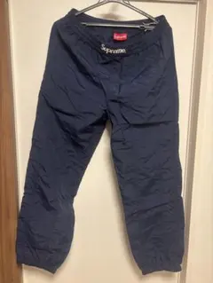 Supreme paneled warm up pant サイズS ネイビー