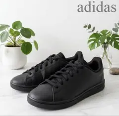 adidas ADVANTAGE アドバンテージ スニーカー 23cm ブラック