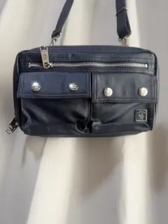 PORTER INTERNATIONAL ショルダーバッグ ネイビー