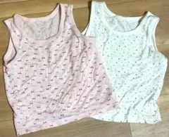 女の子用タンクトップ2枚セット 110