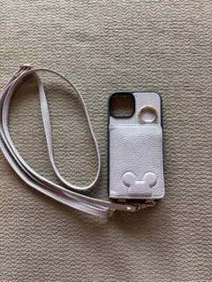 ミッキーマウス iPhone14ケース ピンク