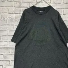 USA製90sヴィンテージTシャツ！シングルステッチ　グレー半袖古着　XL 26