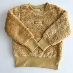 新品未使用 champion ボアトレーナー キッズ ベージュ ボアパーカー