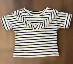 プチバトー　ボーダーTシャツ　110cmのサムネイル