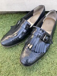 美品　マーガレットハウエル　パテントシューズ　24cmのサムネイル