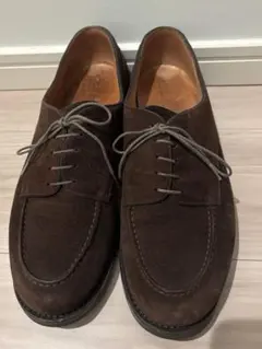 J.M. WESTON Golf ゴルフ ブラウンスエード 茶 7.5Cのサムネイル