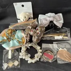 ヘアアクセサリー　セット　１０点