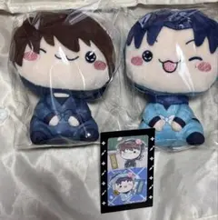 フリューくじ 忍たま乱太郎 ふんわり桜もちぴこの段　もちぴこ　土井先生 きり丸