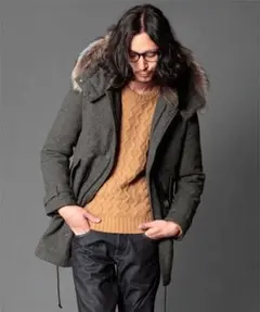 nano・universe 西川ダウンモッズコート