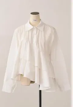 Orgue Volume frill shirt - メルカリ