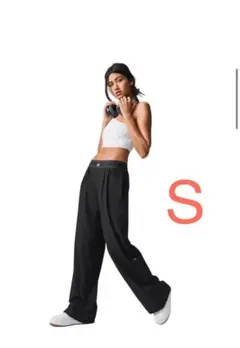 alo yoga ワイドパンツ ブラック S