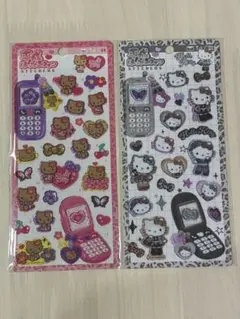 平成はっぴーフォン　キティ　日焼けキティ　セット