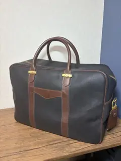 dunhill ダンヒル ボストンバッグ レザー 大容量 南京錠付き - メルカリ