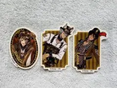 ツイステ カフェ ステッカー レオナ ジャック ラギー