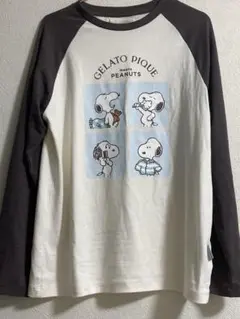 ジェラートピケスヌーピーロングTシャツのサムネイル